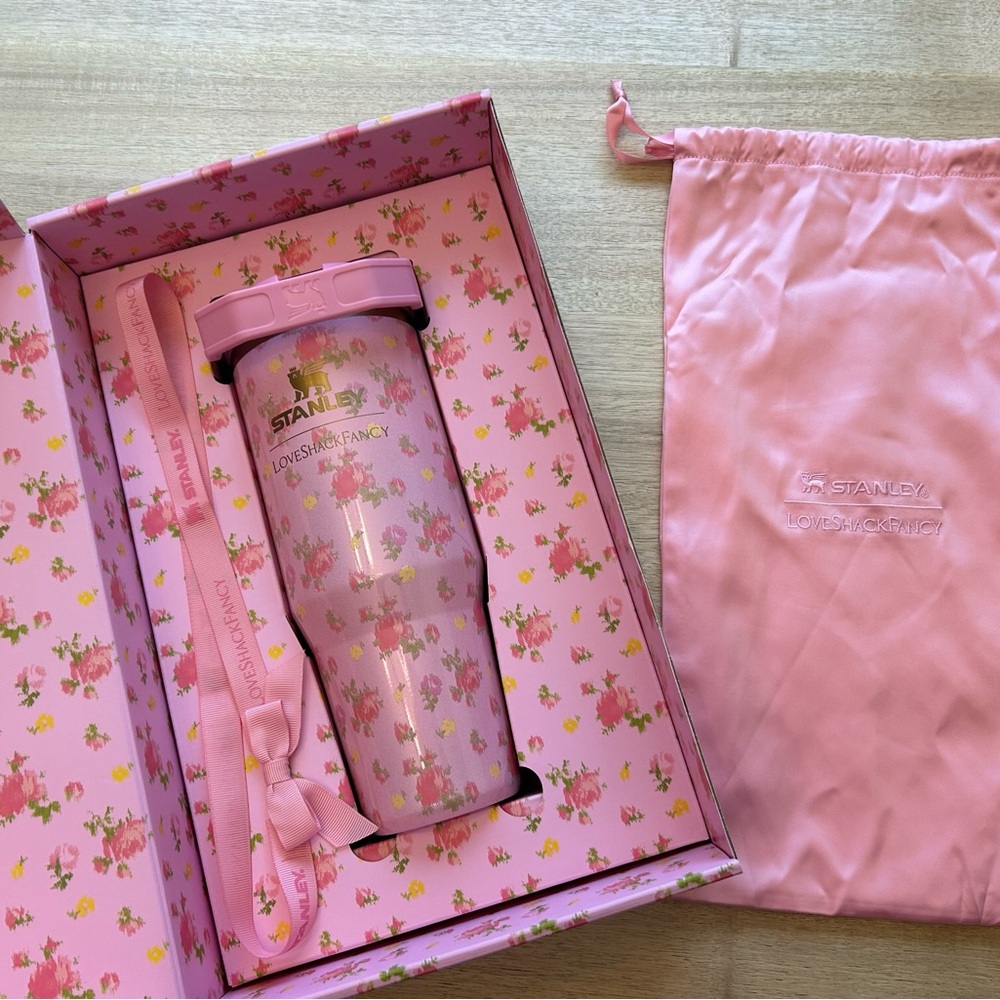 Stanley x LoveShackFancy 30 oz flip straw tumbler